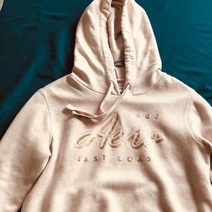 Aero Postal’s baby pink hoodie